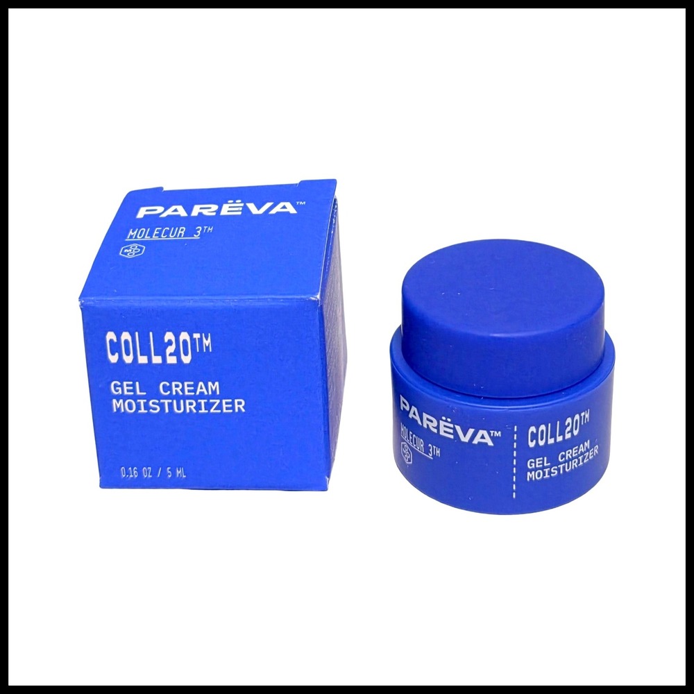 PAREVA COLL20 Gel Cream Moisturizer 0.16 oz 5 ml Travel Size New